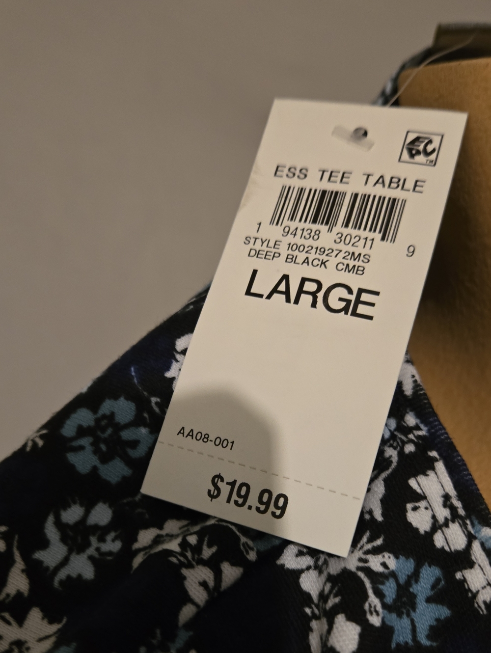 Style & Co Floral Scoop-Neck Top, New - Picture 5 of 5